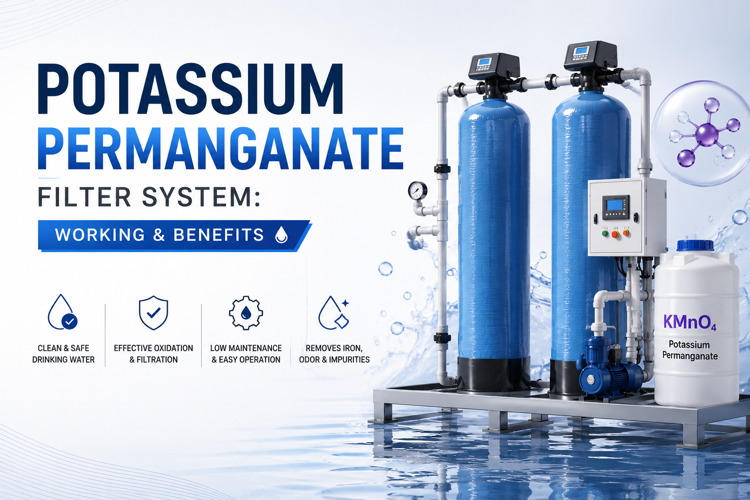 Potassium Permanganate Filter System: Working & Benefits