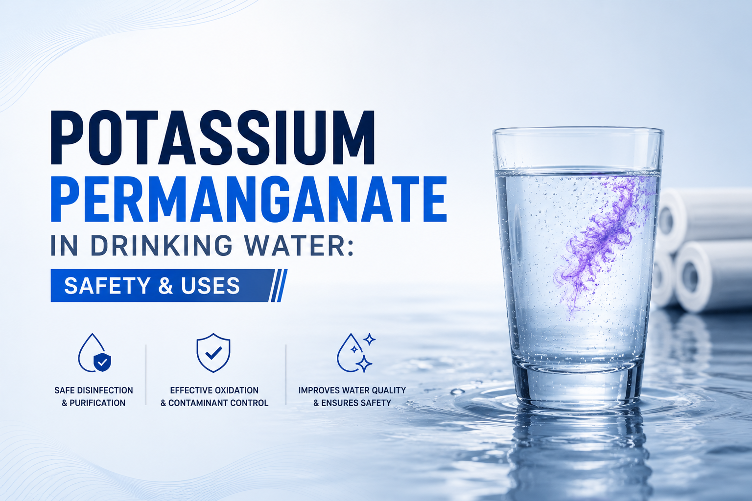 Potassium Permanganate in Drinking Water: Safety & Uses
